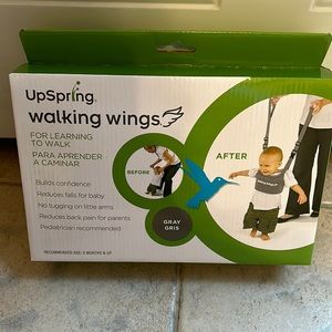 Upspring walking wings